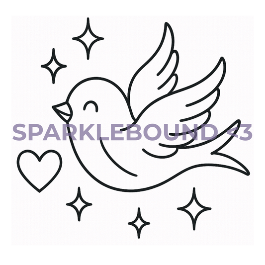 Sparklebound 5-Minute Coloring Book Volume 1